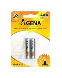Agena Energy AAA 750mAh Ni-MH punjiva baterija  idealne za uređaje koji se svakodnevno koriste i koji zahtevaju dugotrajnost.