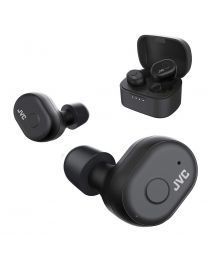 JVC HA-A10TBU Bluetooth bežične slušalice sa ugrađenom baterijom koja omogućava i do 14 sati uživanja u omiljenoj muzici. 