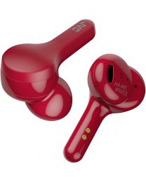 JVC HA-A8T-RNU Slušalice, bluetooth slušalice sa baterijom koja vam omogućava i do 15 sati slušanje omiljene muzike ili razgovora. Otporne na kiši IPX4