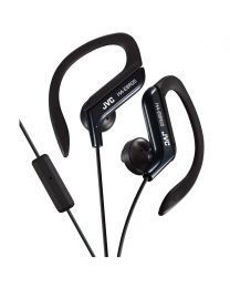 JVC HA-EBR25-BE Slušalice sa ugrađenim mikrofonom i daljinskim upravljačem,  otporne na prskanje, idealne za treninge, trčanje i slično. 