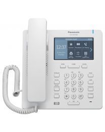 Panasonic KX-HDV330NE SIP telefon sa 12 SIP naloga, 4.3 inčim kolor TFT LCD displejem sa touch panelom, 24 funkcionala tastera i  2,500 brojava u imeniku.