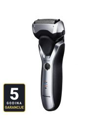 Panasonic ES-RT47-S503 Aparat za brijanje sa tri oštrice za temeljno brijanje i  izuzetno precizno sečenje prilikom pripreme za brijanje i skraćivanje.