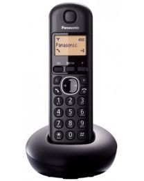 Panasonic KX-TGB210FXB Bežični telefon DECT/GAP sa narandžasto svetlećim LCD displejom od 1.4 inča, idealan za postavljanje na uskom prostoru.