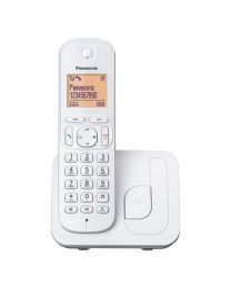 Panasonic KX-TGC210FXW Bežični telefon DECT/GAP sa narandžasto osvetljenim grafičkim displejem od 1.6 inča i tehnologijom smanjenog zračenja ECO dect.