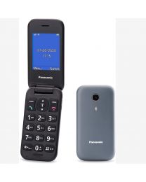 Panasonic KX-TU400EXG Mobilni telefon za starije sa tasterom za hitne pozive, ekranom od 2.4 inča i baterijom od 800mAhi kamerom od 0,8Mpx.