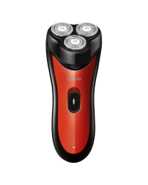 Sencor SMS 4013RD Električni brijač sa ugrađenom punjivom baterijom i tri fleksibilne i nezavisne glave za brijanje za glatku bradu.