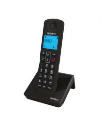 Uniden AT3101BK Bežični telefon sa identifikacijom poziva spikerfonom,  imenikom do 50 brojeva, redial opcijom, 3 memeorijska tastera za brzo biranje. 