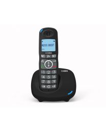 Uniden AT4104BK Bežični telefon sa identifikacijom poziva, spikerfonom, 2 memorijska tastera, LCD ekranom i audio boost tasterom za pojačavanje zvuka...