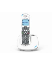 Uniden AT4104WH Bežični telefon sa identifikacijom poziva, spikerfonom, 2 memorijska tastera, LCD ekranom i audio boost tasterom za pojačavanje zvuka...