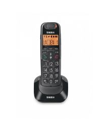 Uniden AT4105BK Bežični telefon sa identifikacijom poziva , spikerfonom,  3 memorijska tastera i 8 tastera za brzo biranje, LCD sa velikim brojevima itd.