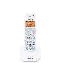 Uniden AT4105WH Bežični telefon sa identifikacijom poziva , spikerfonom,  3 memorijska tastera i 8 tastera za brzo biranje, LCD sa velikim brojevima itd.