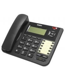 Uniden CE8402 Žični Telefon sa velikim LCD alfanumeričkim displejom i velikim tasterima za lakse biranje brojeva, pogodan za dom, kancelariju i sl.